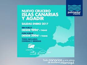 CRUCERO ISLAS CANARIAS Y AGADIR