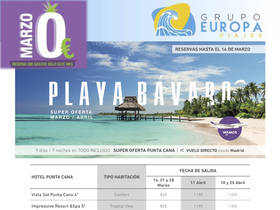 SUPER OFERTA PLAYA BAVARO