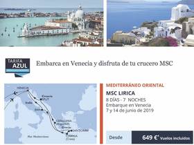 CRUCERO POR EL MEDITERRANEO ORIENTAL
