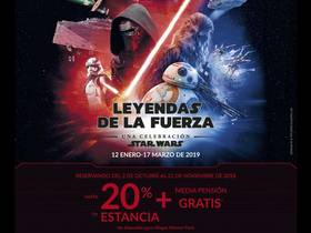 DISNEYLAND: LEYENDAS DE LA FUERZA!!