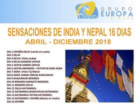 SENSACIONES DE INDIA Y NEPAL 16 DIAS