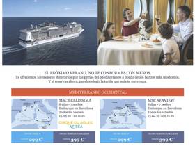 CRUCEROS POR EL MEDITERRANEO