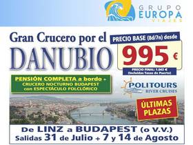 GRAN CRUCERO POR EL DANUBIO