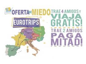 TRAE 2 AMIGOS Y PAGA LA MITAD, TRAE 4 Y VIAJA GRATIS!